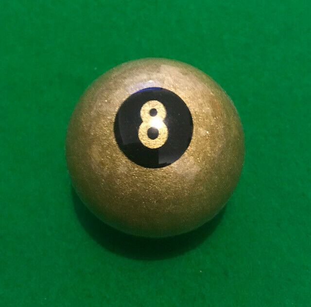 Aramith Golden 8 Ball - Ozone Billiards