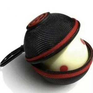 Camelot Spotted Pool White Ball with Pool Ball Carry Case