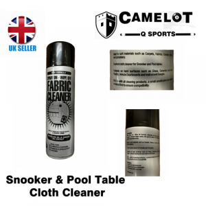 Pool, Billiards, Snooker Table Cloth Cleaner . Adhesive, Ball Clean Polish Spray
